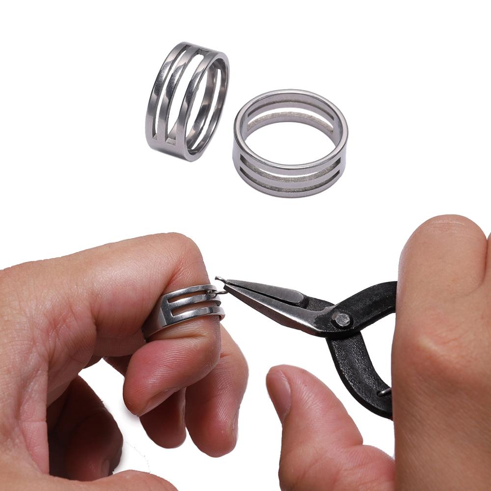 Jewelry Making Rotary Tool - 2-5pcs cincin lompat baja tahan karat