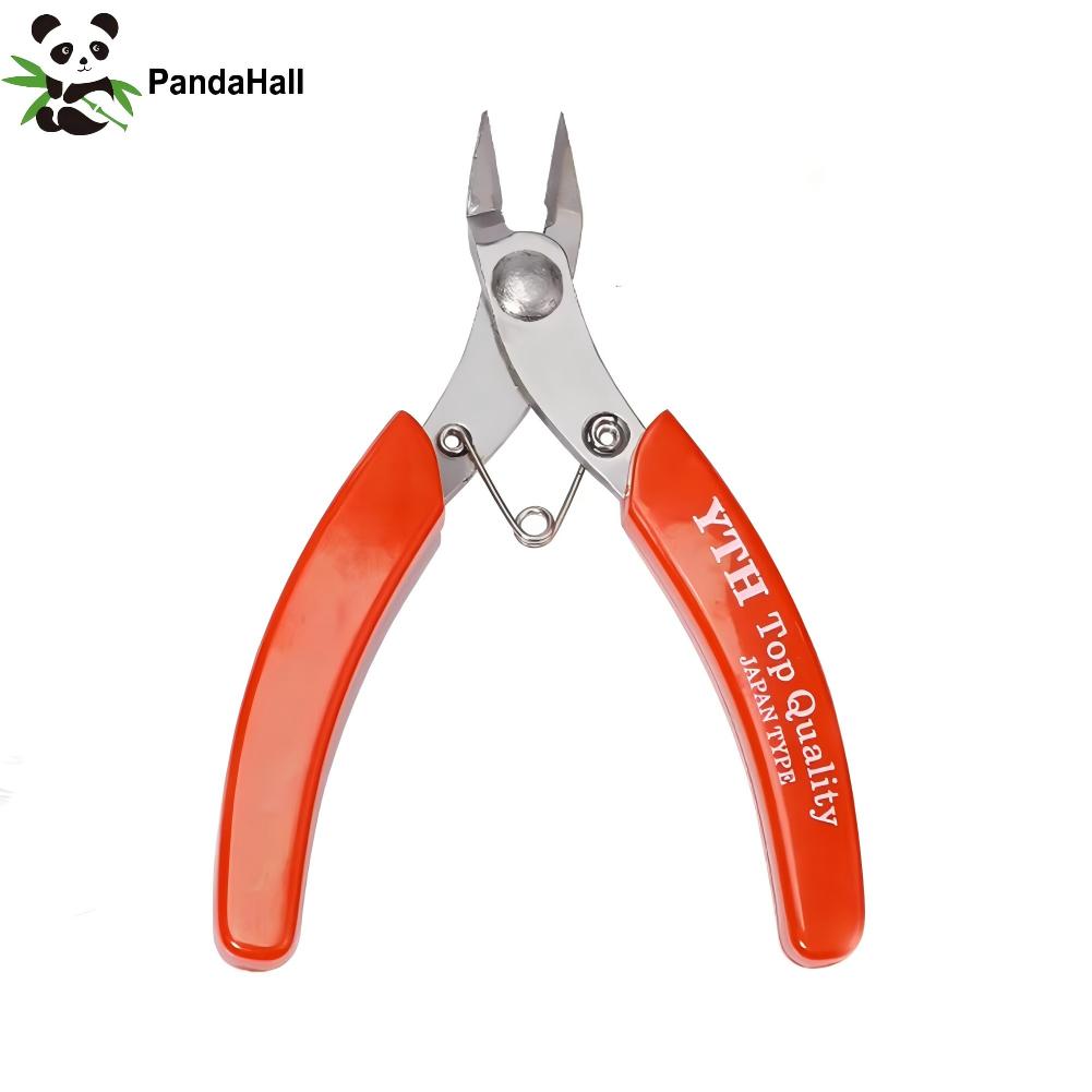 Jewelry Making Online - Pandahall Tang Pemotong Sisi Baja Tahan