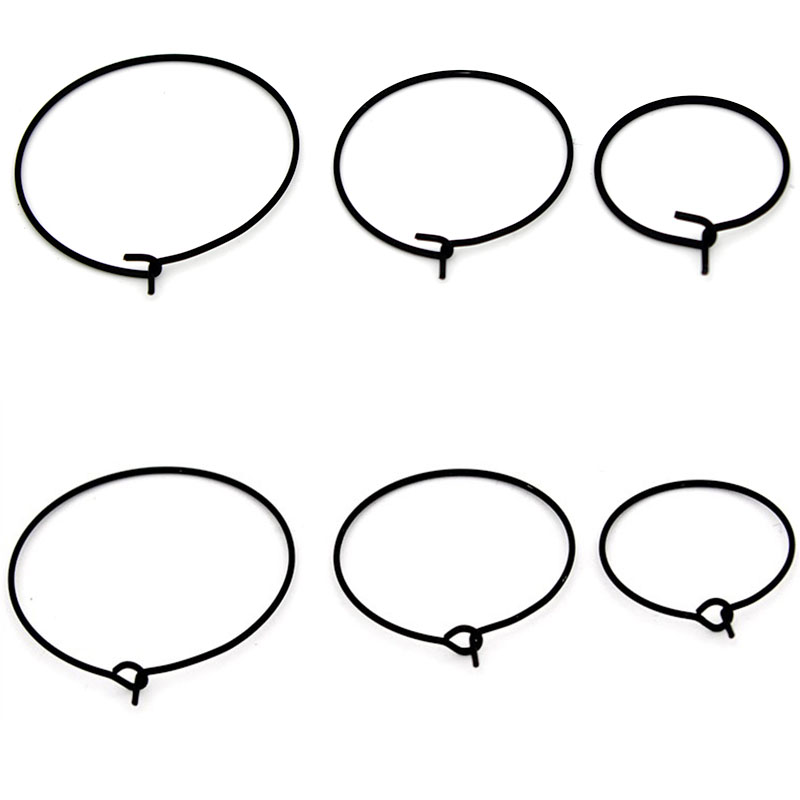 Jewelry Making Earring Supplies - 20 Buah 20Mm 25Mm 30Mm Baja