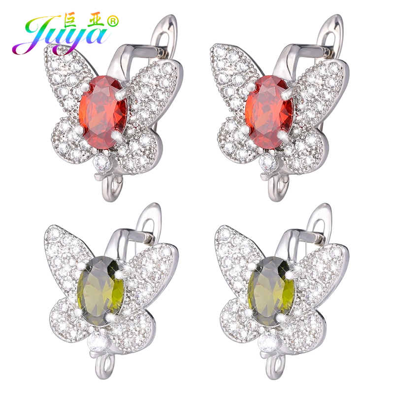 Jewelry Making Earring Supplies - Juya DIY anting-anting perak lapis emas