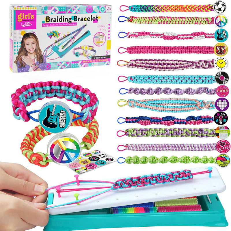 Jewelry Making Tutorials - Kit pembuat Gelang persahabatan untuk anak