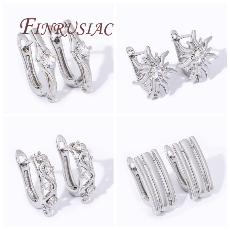 Jewelry Making Earring Supplies - Pengait Anting Berlapis Emas 18K, Kait