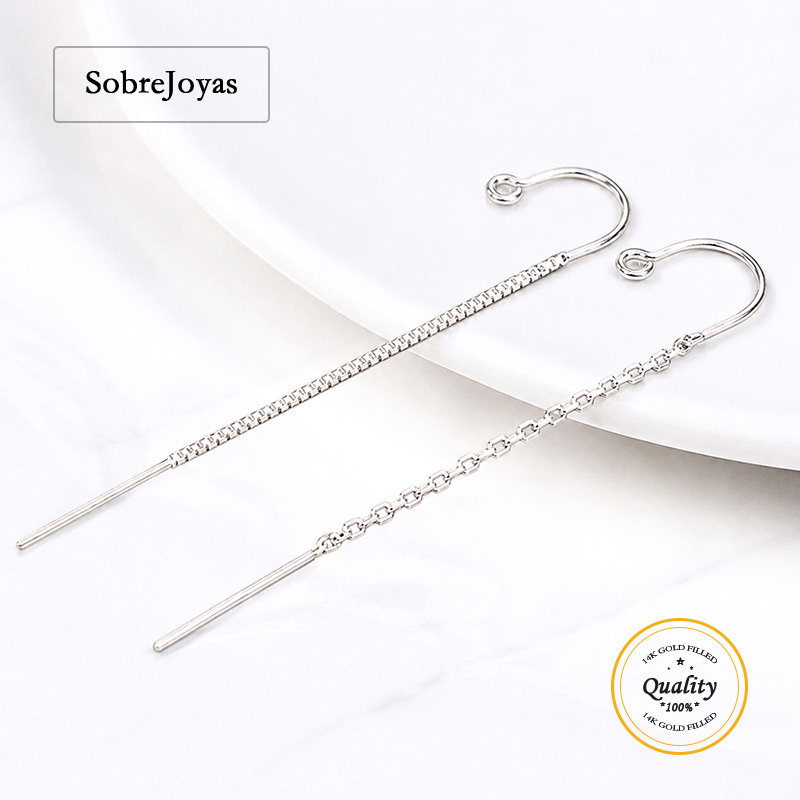 Jewelry Making Dc - Komponen Anting U-Threader Perak Sterling 925