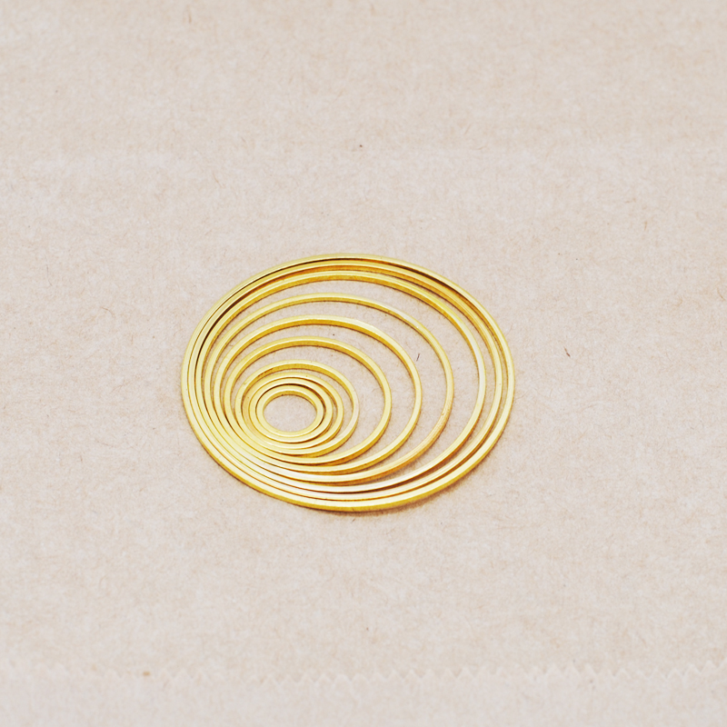 Jewelry Making With Copper Wire - 50 Buah/Banyak Warna Emas 8-40Mm Kuningan