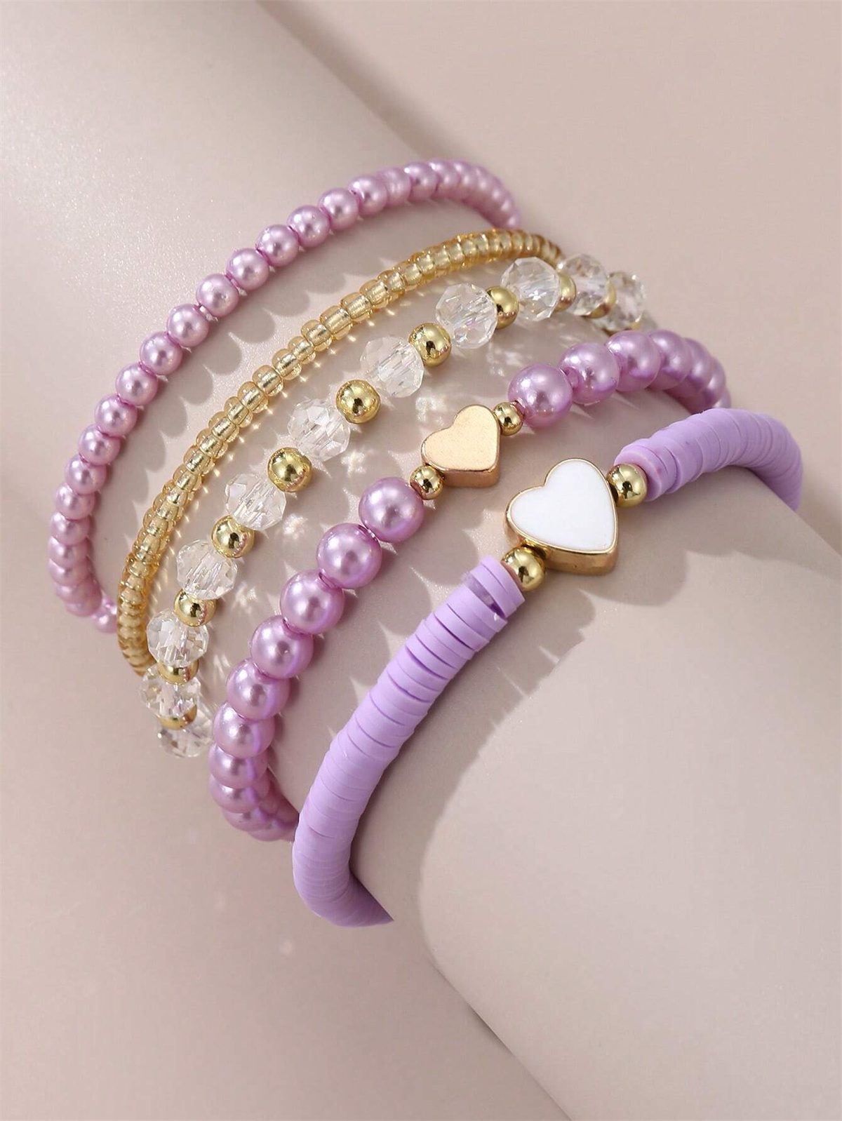 Jewelry Making Kits For Girls - 5 Buah Set Gelang Anak Hati
