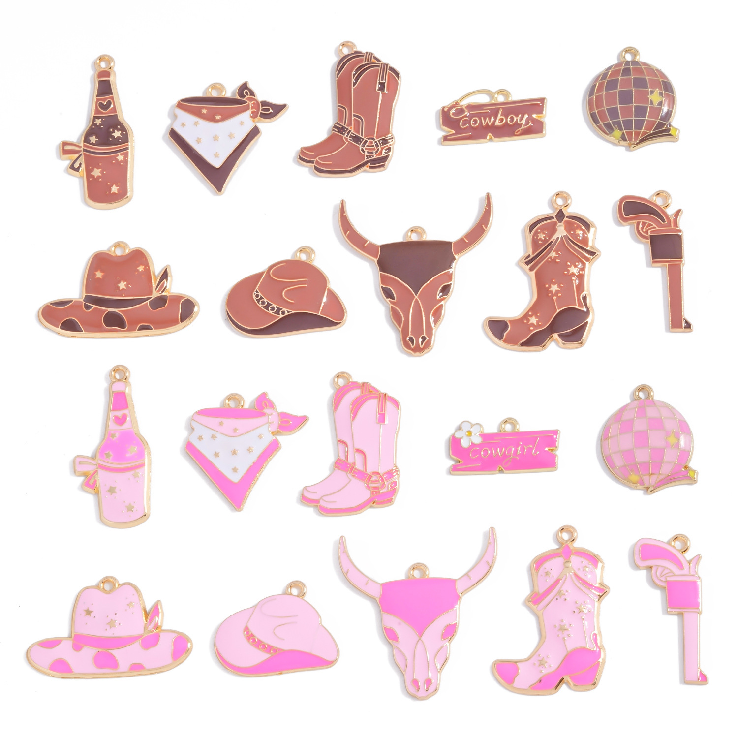 Jewelry Making Event - Liontin Enamel Koboi Cowgirl dari Alloy