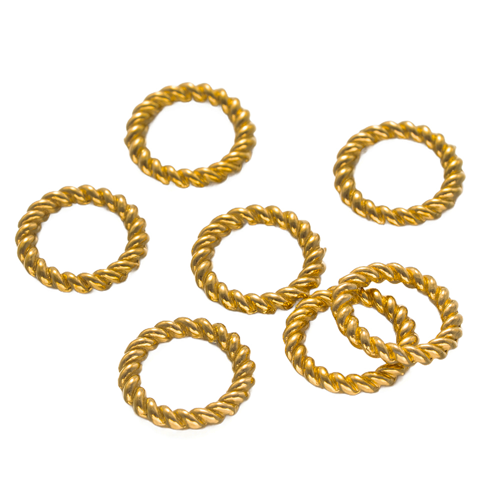 20 Buah Aksesori Konektor Cinc - Jewelry Making Jump Rings ulasan dan harga