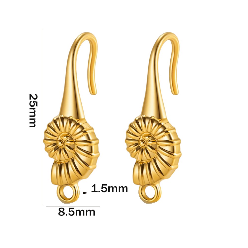 4 buah/set, kawat anting-antin - Jewelry Making Earring Supplies ulasan dan harga