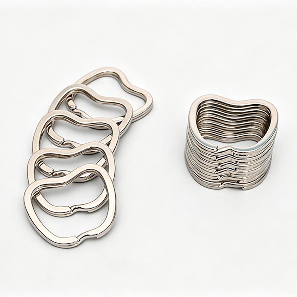 10 buah gantungan kunci logam  - Jewelry Making Jump Rings ulasan dan harga
