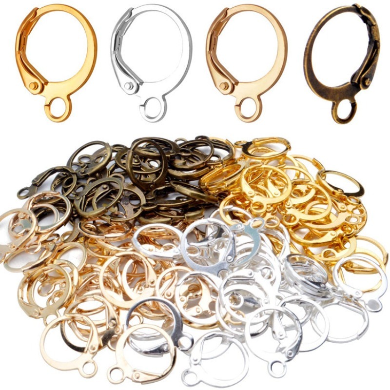 30pcs/lot Pengait Anting Gaya  - Jewelry Making With Copper Wire ulasan dan harga