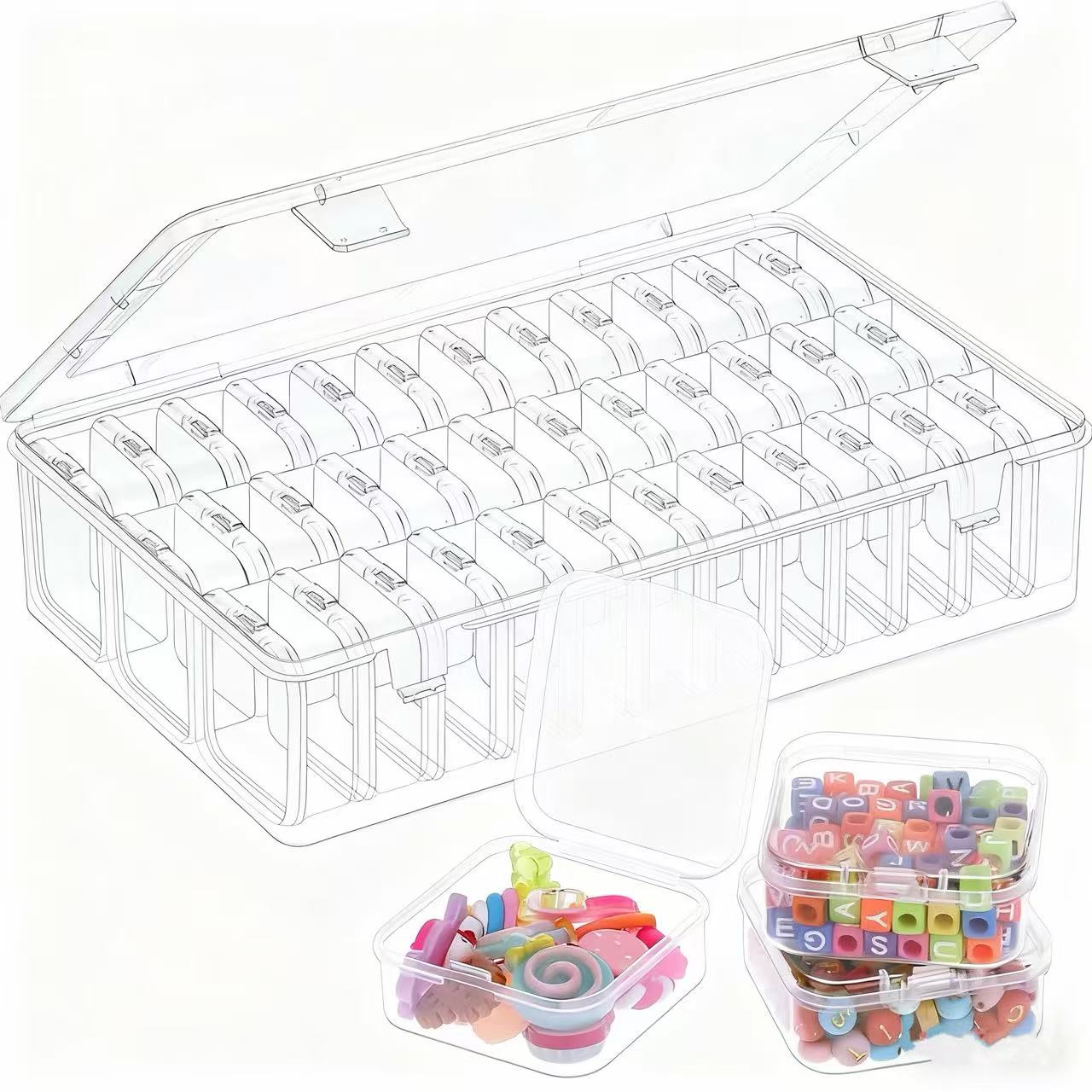 Kotak Penyimpanan Manik-manik  - Jewelry Making Using Beads ulasan dan harga
