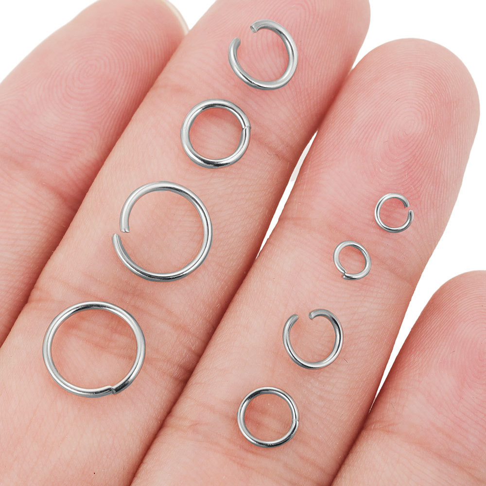 1200 pcs Cincin Lompat & Cinci - Jewelry Making Jump Rings ulasan dan harga