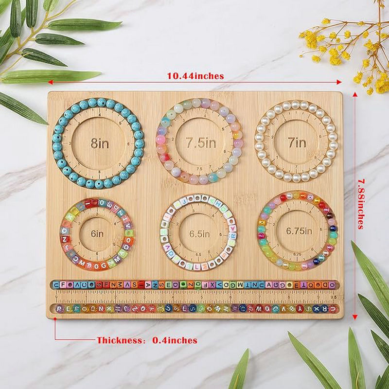 Papan Manik-manik Bambu Penguk - Jewelry Making Using Beads ulasan dan harga