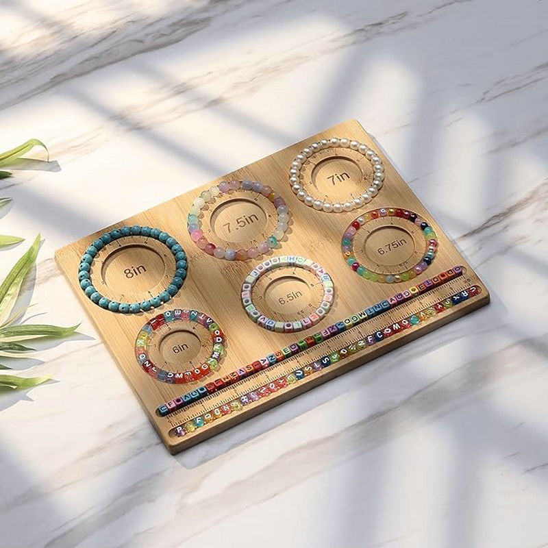 Papan Manik-manik Bambu Penguk - Jewelry Making Using Beads ulasan dan harga