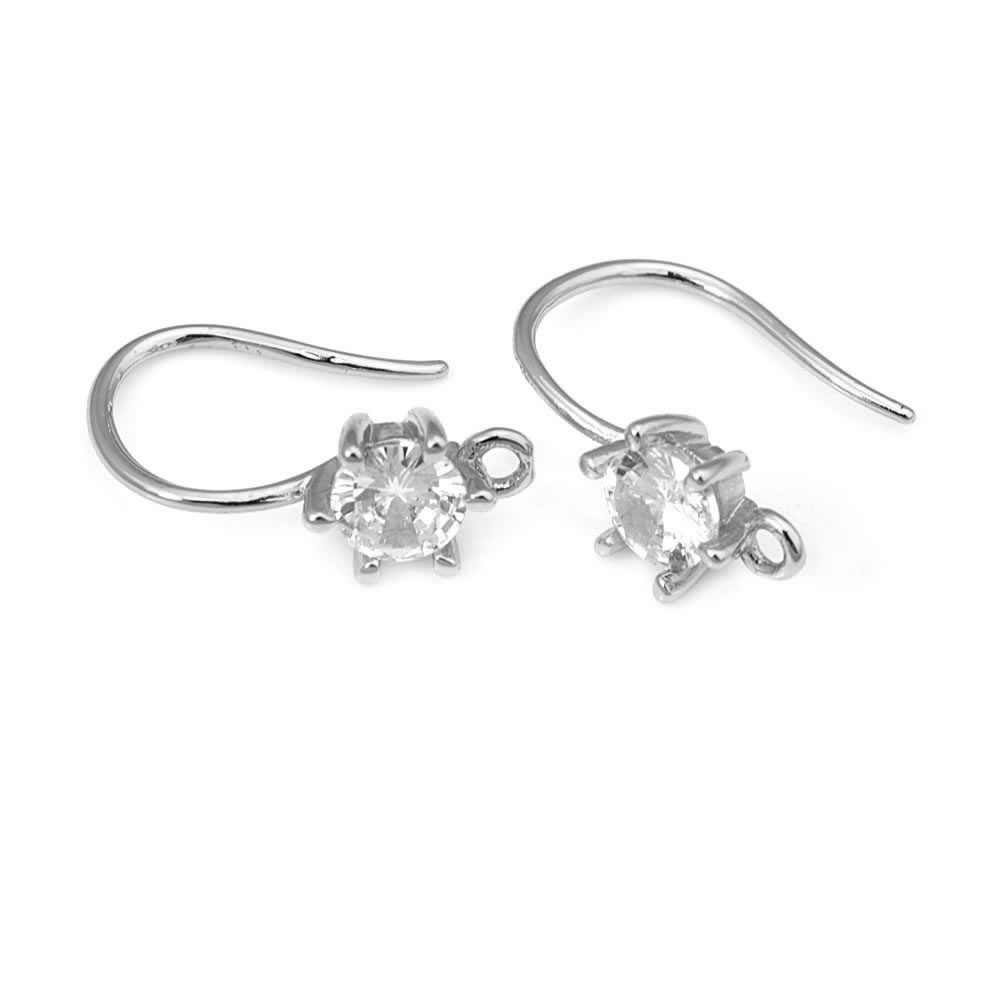 18K kuningan warna emas dengan - Jewelry Making Earring Supplies ulasan dan harga