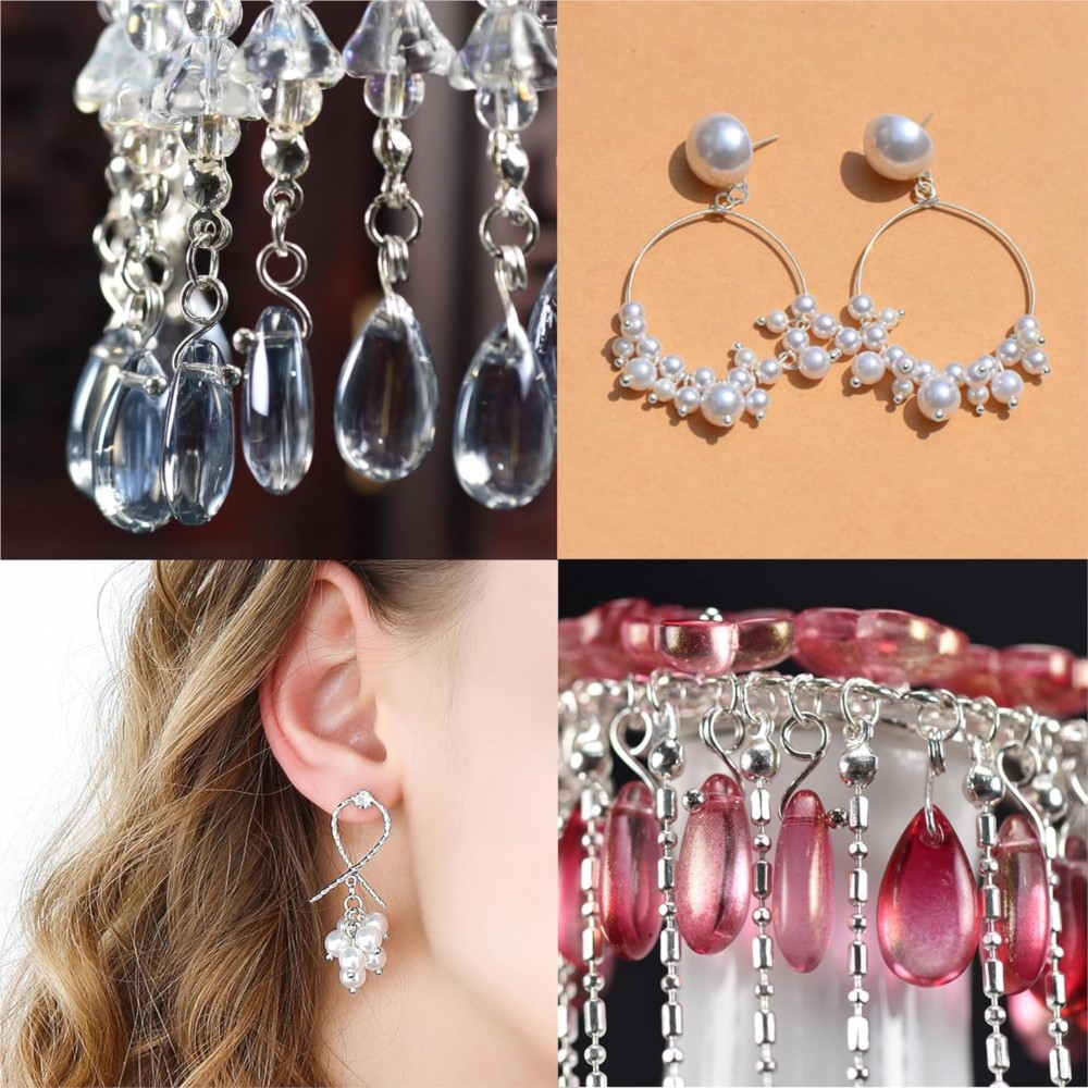 100 Buah Pin Kepala Bola Bulat - Jewelry Making Using Beads ulasan dan harga