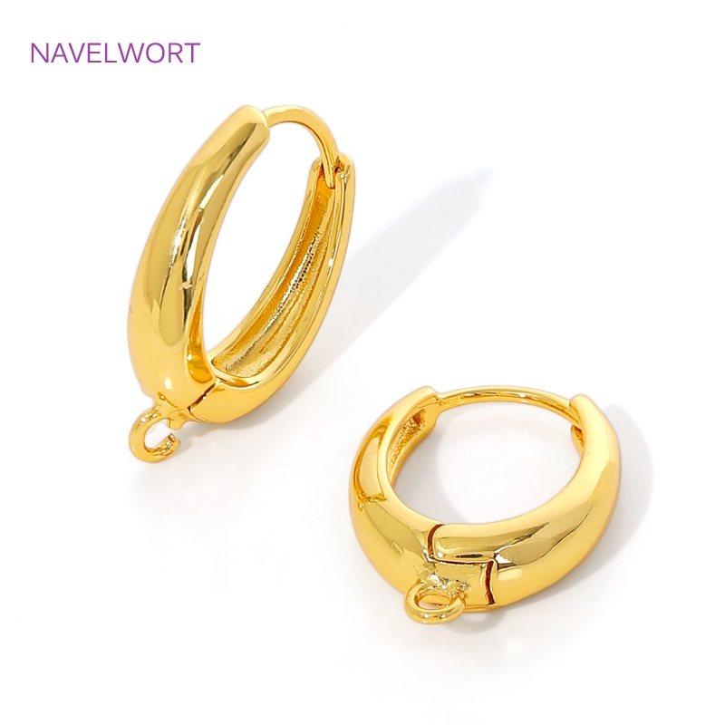 Pengait Anting Kuningan Berlap - Jewelry Making Earring Supplies ulasan dan harga