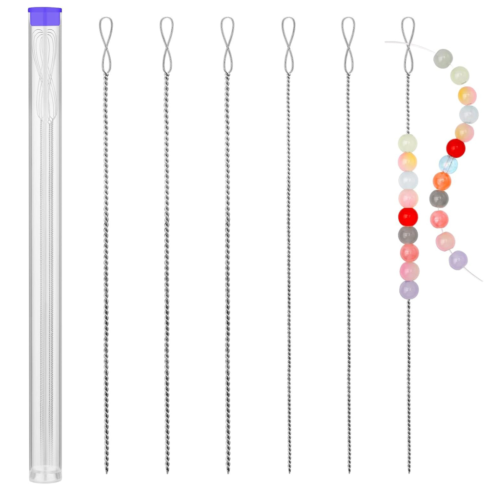 6 Buah Jarum Manik-manik Kawat - Jewelry Making Tools List ulasan dan harga