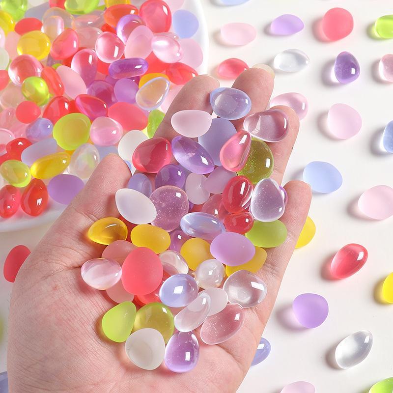 20/40 Buah Batu Resin Menyala  - Jewelry Making Business ulasan dan harga