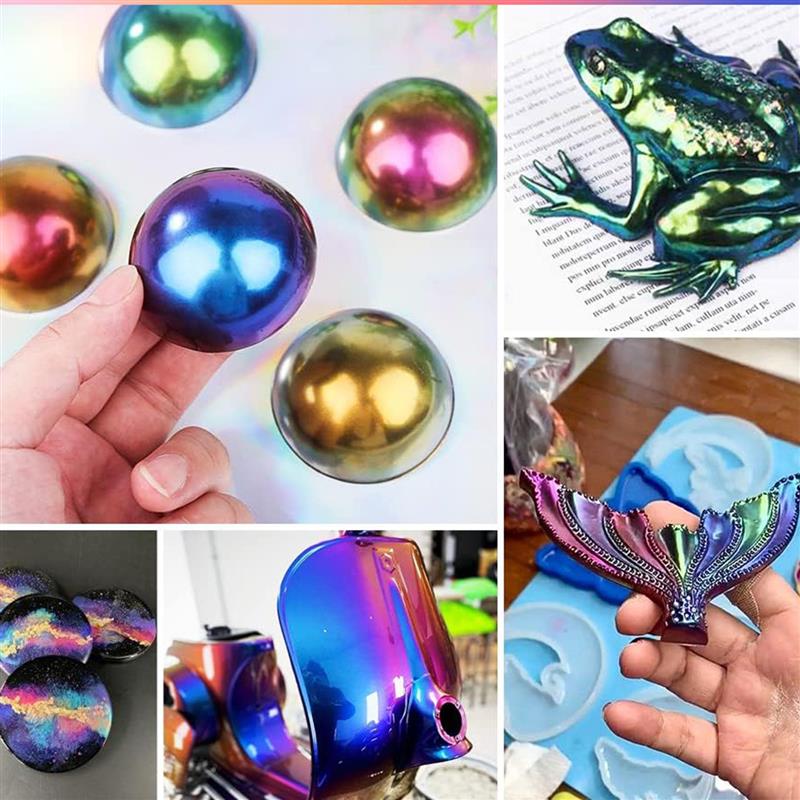 3g bubuk mika bunglon Epoxy Re - Jewelry Making Tools List ulasan dan harga