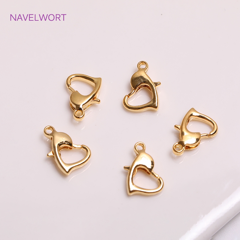Jepit Lobster Lapis Emas 18K U - Jewelry Making With Copper Wire ulasan dan harga