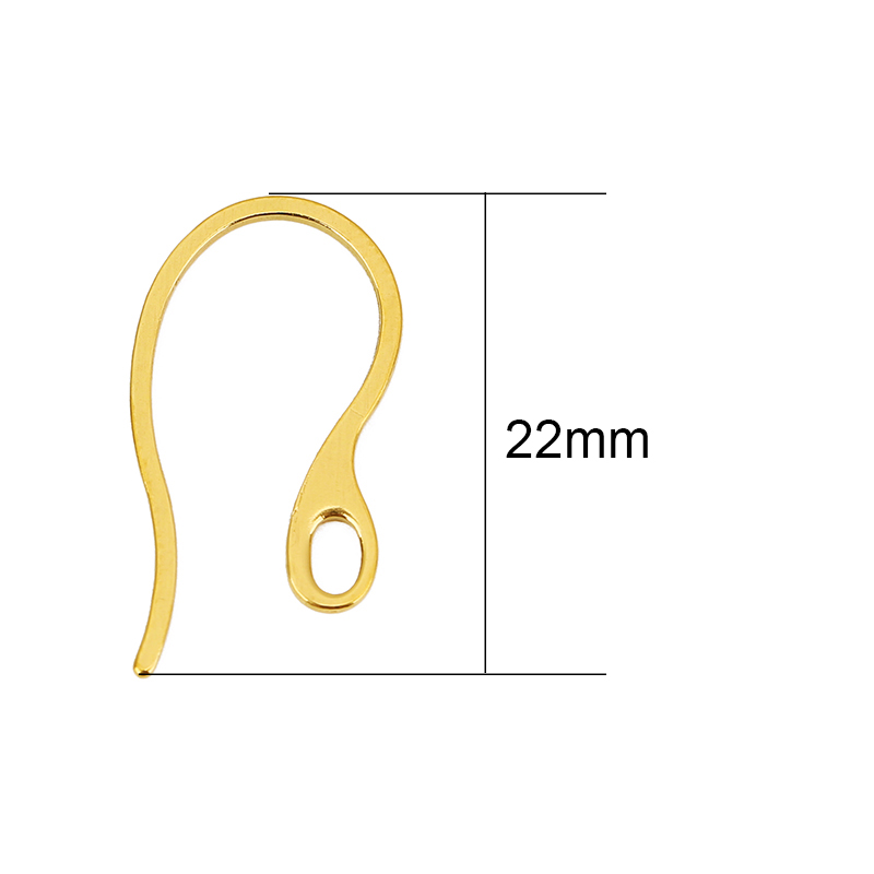 20 buah pengait anting-anting  - Jewelry Making Earring Supplies ulasan dan harga