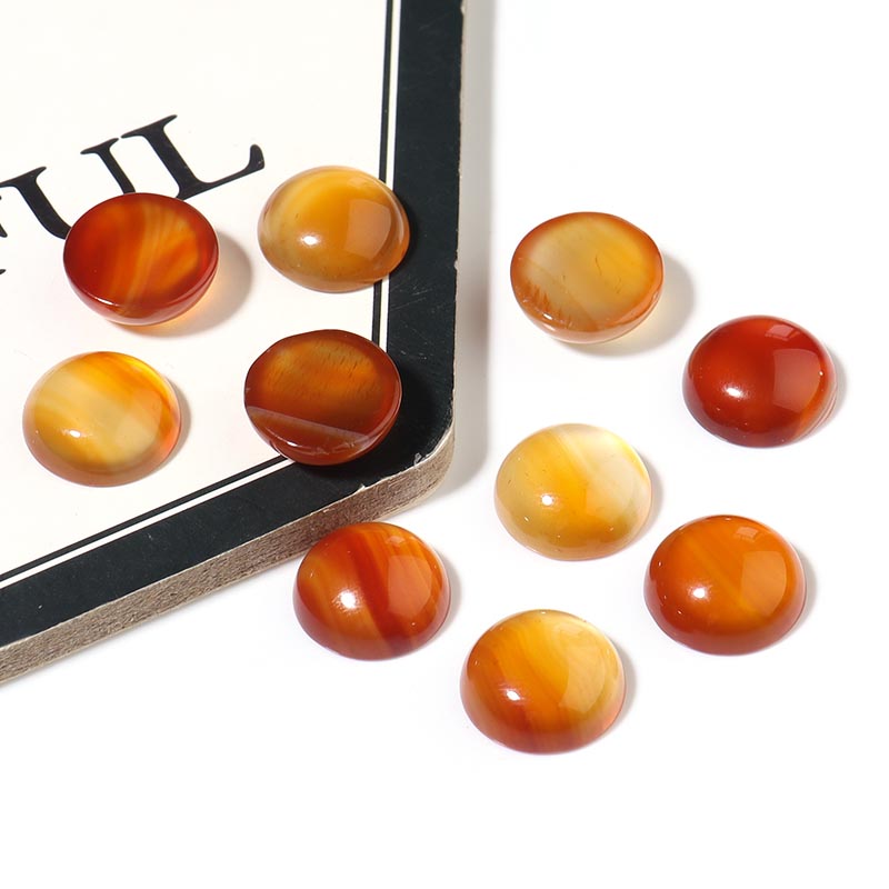 DC 10 Buah/Lot Batu Alam Caboc - Jewelry Making Dc ulasan dan harga