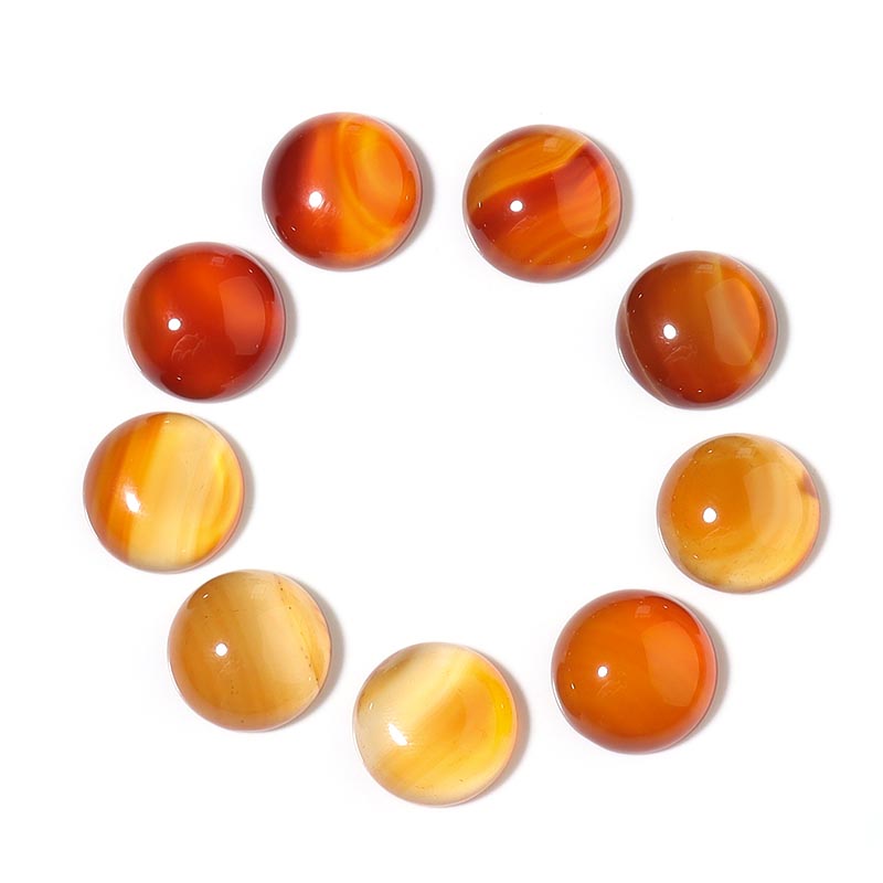 DC 10 Buah/Lot Batu Alam Caboc - Jewelry Making Dc ulasan dan harga