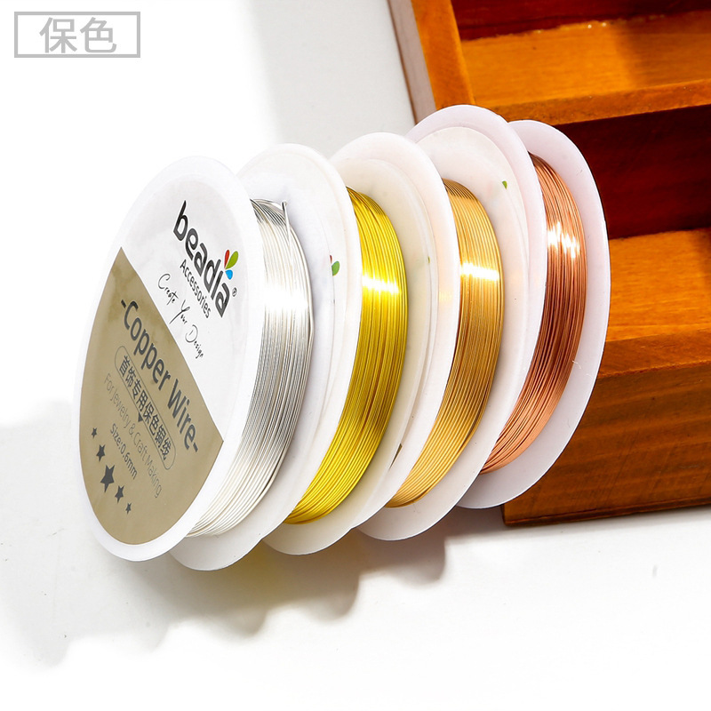 1 rol kawat tembaga, kawat pem - Jewelry Making With Copper Wire ulasan dan harga