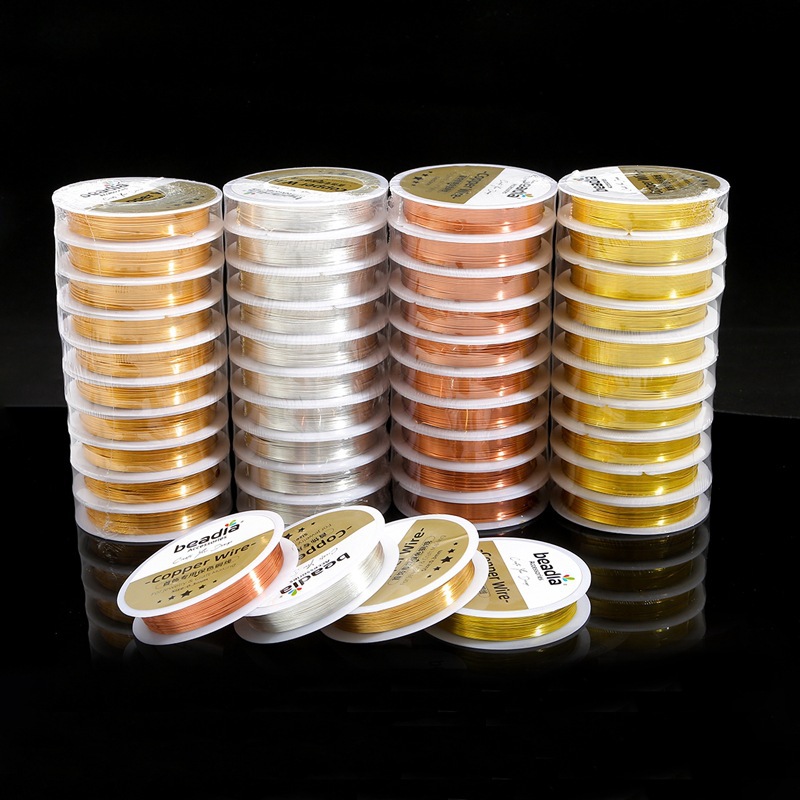 1 rol kawat tembaga, kawat pem - Jewelry Making With Copper Wire ulasan dan harga