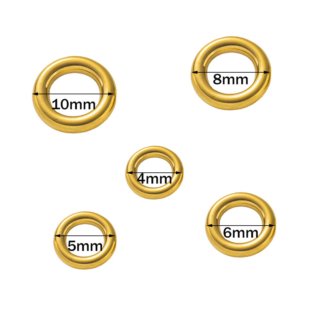 20 pcs Cincin Loncat Bulat Ter - Jewelry Making Jump Rings ulasan dan harga