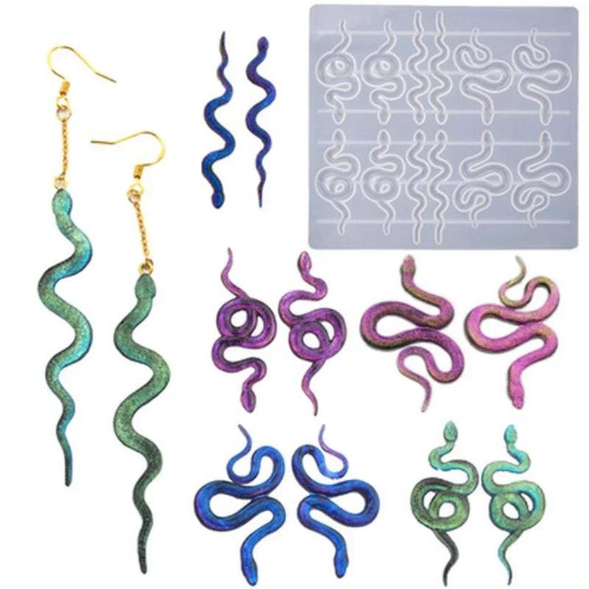 Cetakan Silikon Bentuk Ular Kr - Jewelry Making Tools List ulasan dan harga