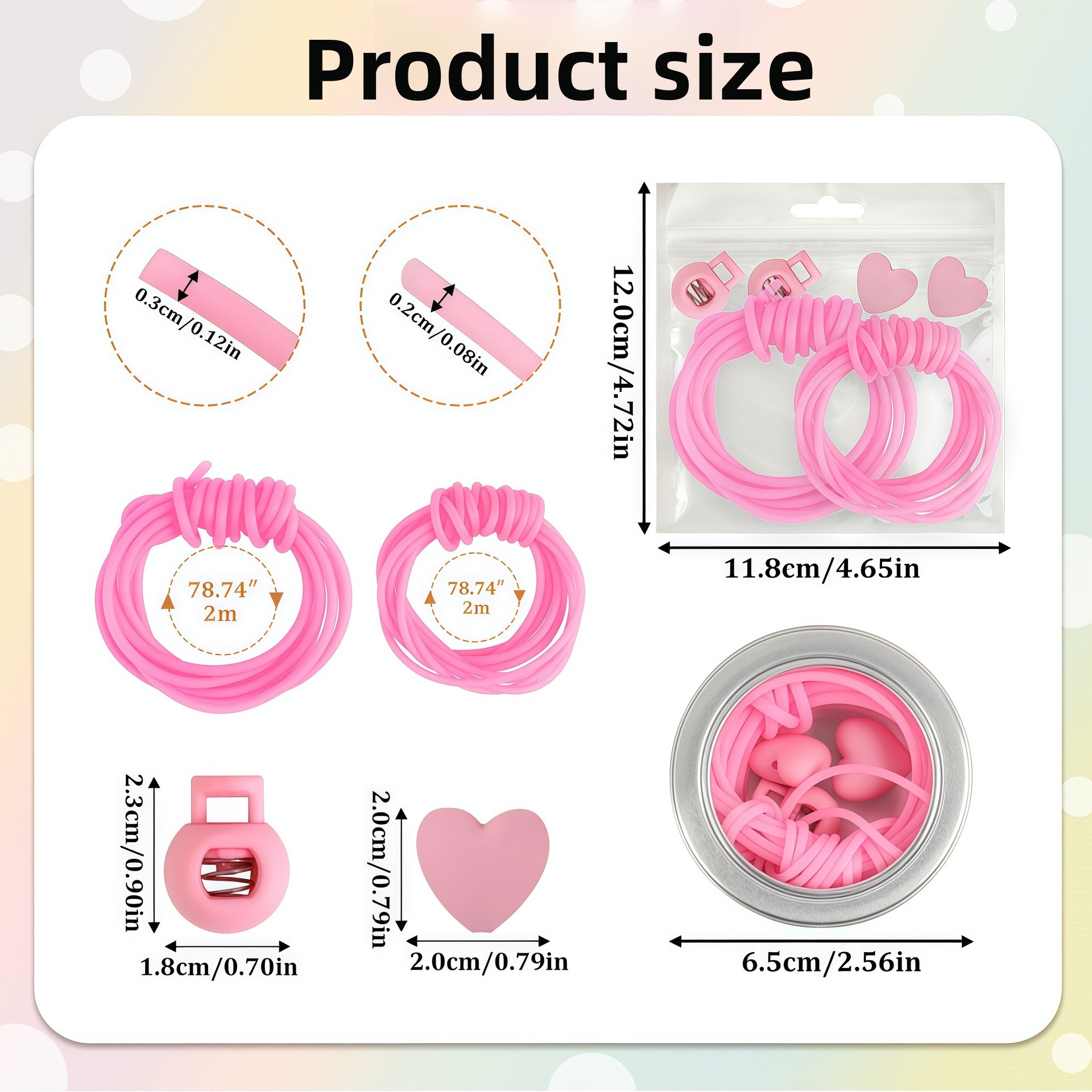 Tali Jahit 2mm, Tali Karet Sin - Jewelry Making Tools List ulasan dan harga