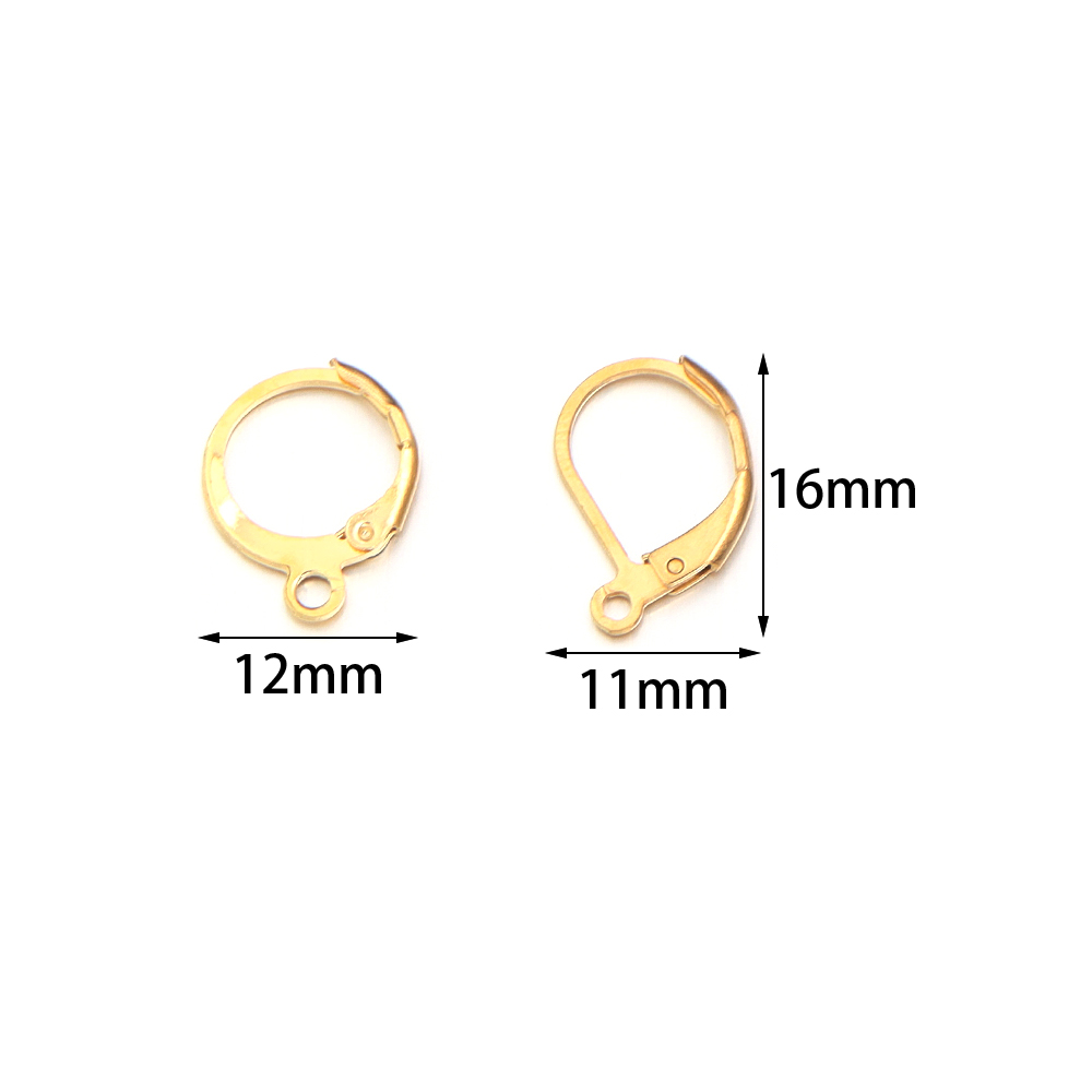 20 Buah/Lot Kait Telinga Baja  - Jewelry Making Earring Supplies ulasan dan harga