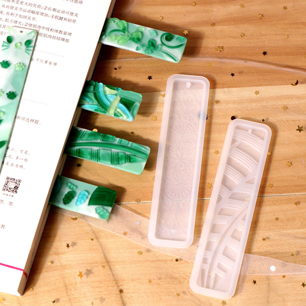 Cetakan daun Bookmark silikon  - Jewelry Making Tools List ulasan dan harga