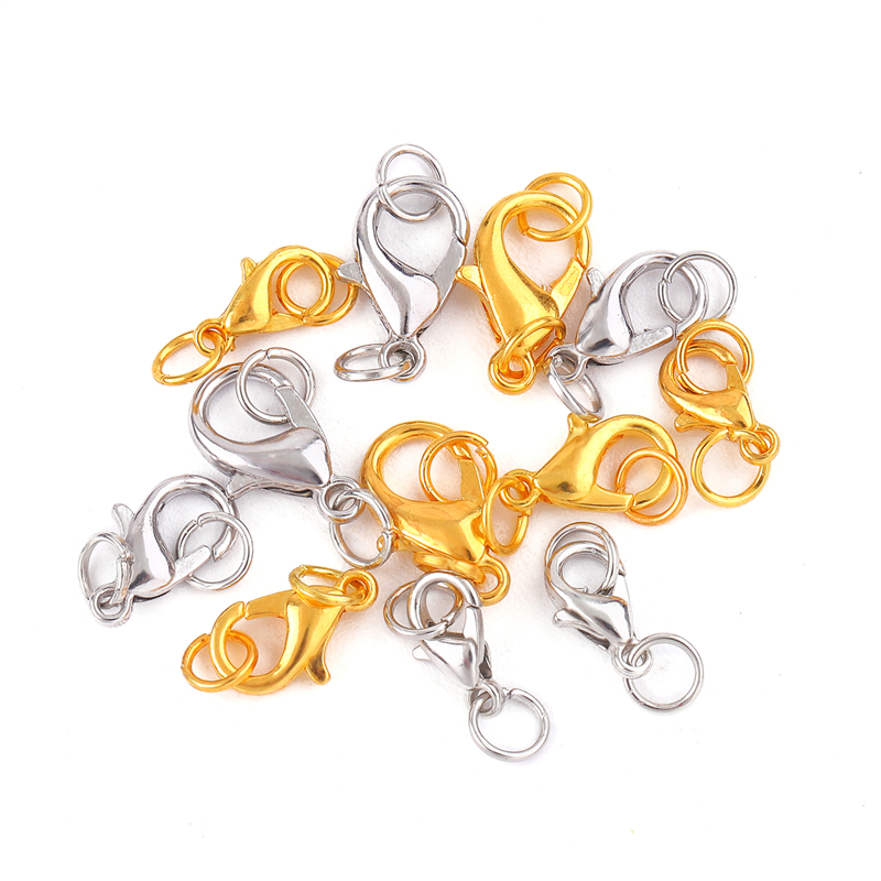 10/12/14mm10Set Konektor Cinci - Jewelry Making Jump Rings ulasan dan harga