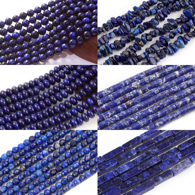 DC Lapis Lazuli Beads Manik Ba - Jewelry Making Dc ulasan dan harga