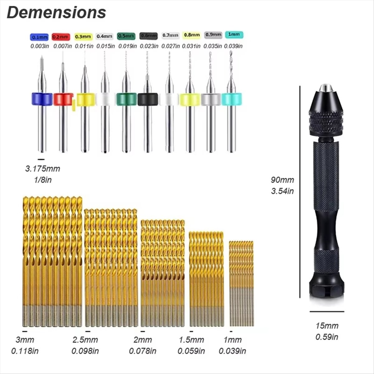 STOCK-Mini Pin Vise Bor Tangan - Jewelry Making Rotary Tool ulasan dan harga