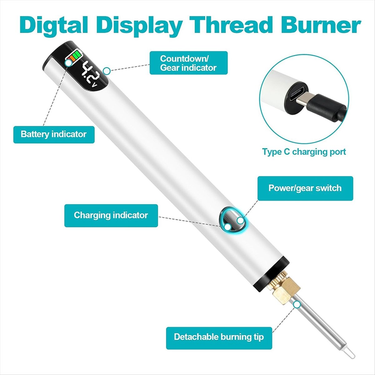 HITL Kit Pembakar Benang Isi U - Jewelry Making Zapper ulasan dan harga