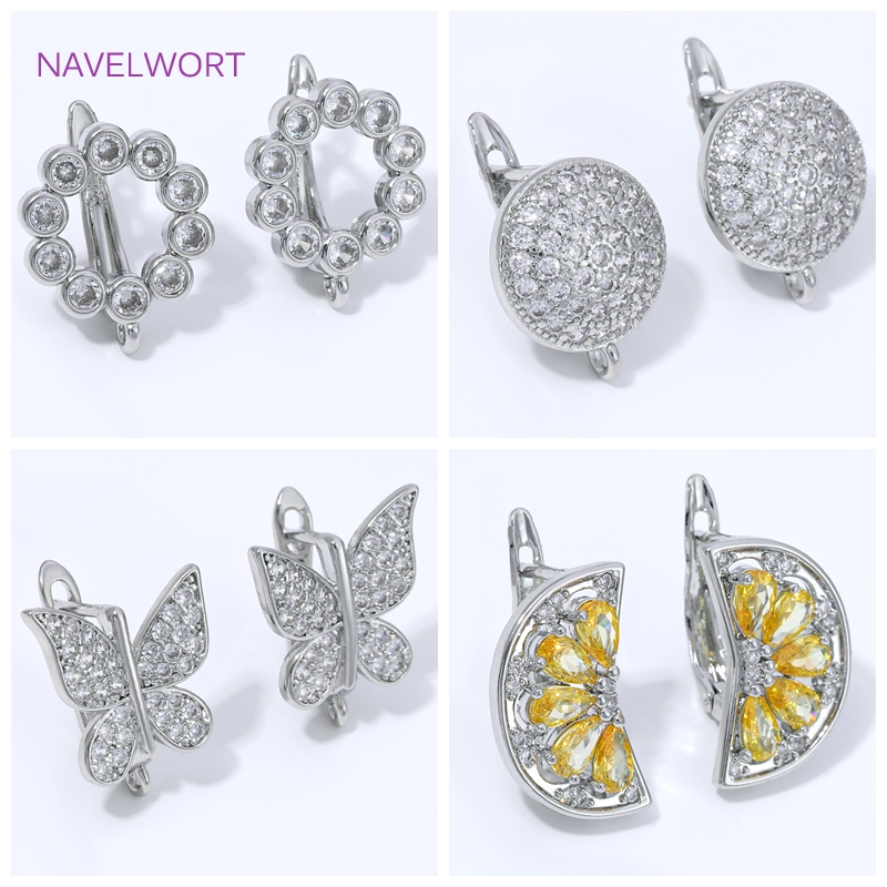 Perlengkapan Anting Bentuk Kip - Jewelry Making Earring Supplies ulasan dan harga