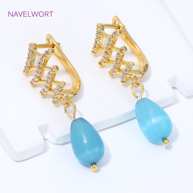 Perlengkapan Anting Bentuk Kip - Jewelry Making Earring Supplies ulasan dan harga