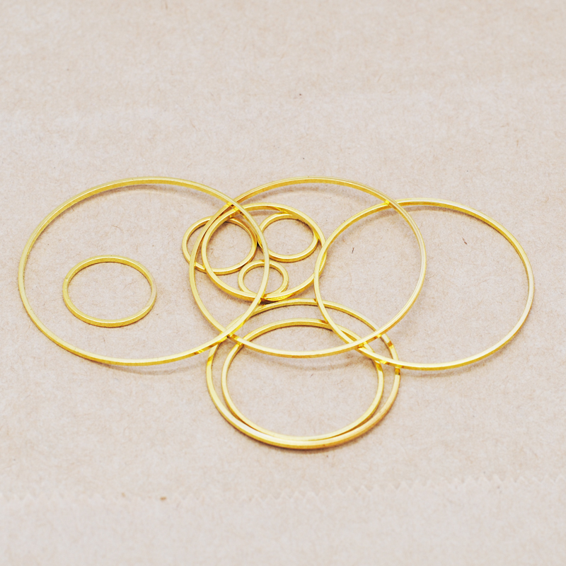 50 Buah/Banyak Warna Emas 8-40 - Jewelry Making With Copper Wire ulasan dan harga