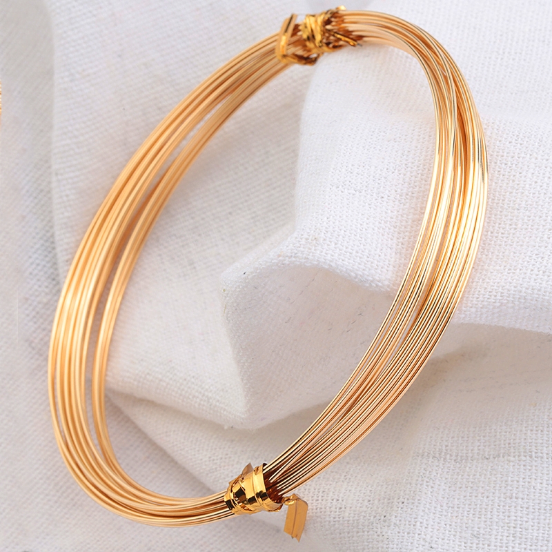 Satu Meter 0.25/0.41/0.64/0.8m - Jewelry Making With Copper Wire ulasan dan harga