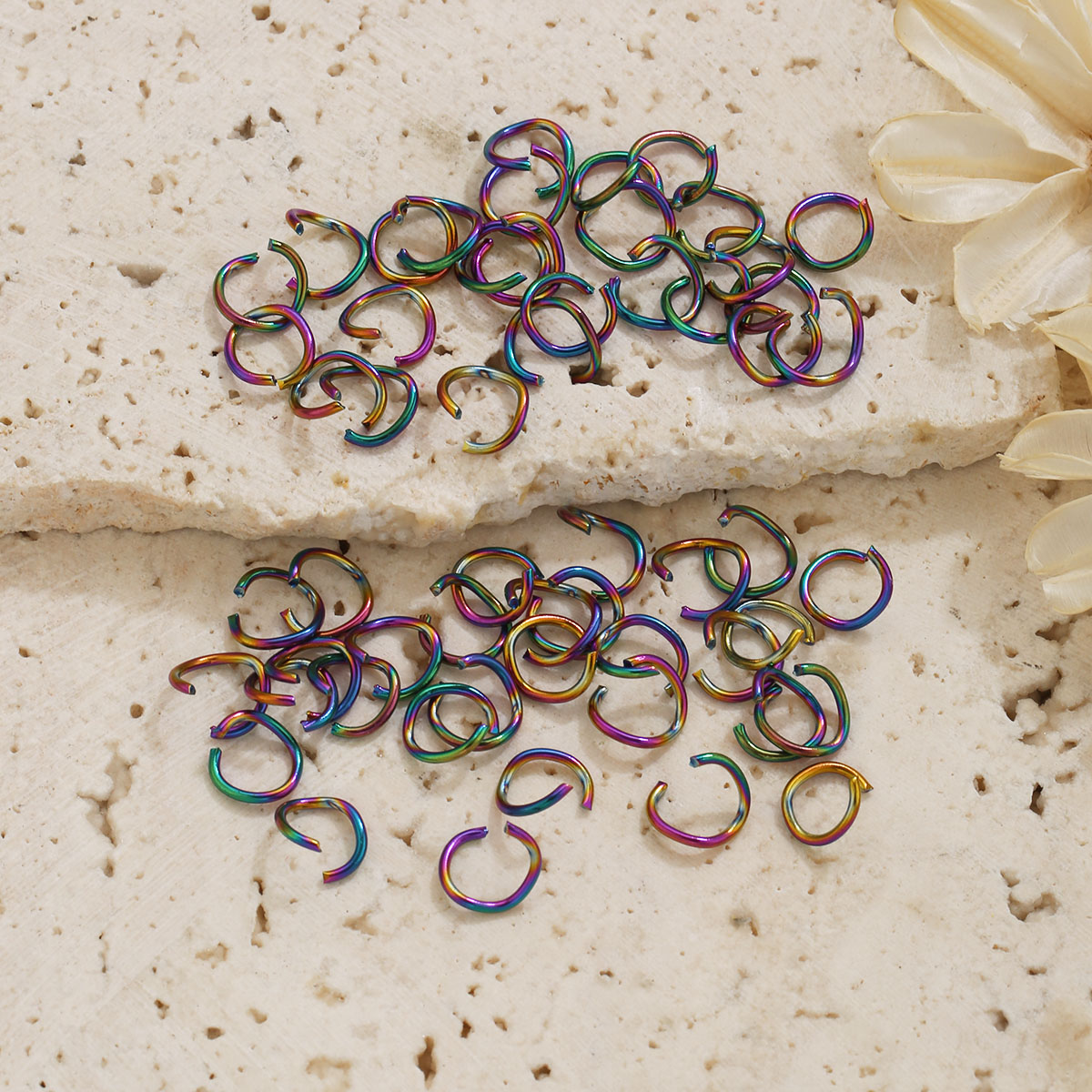 100pcs Cincin Sambung Stainles - Jewelry Making Jump Rings ulasan dan harga