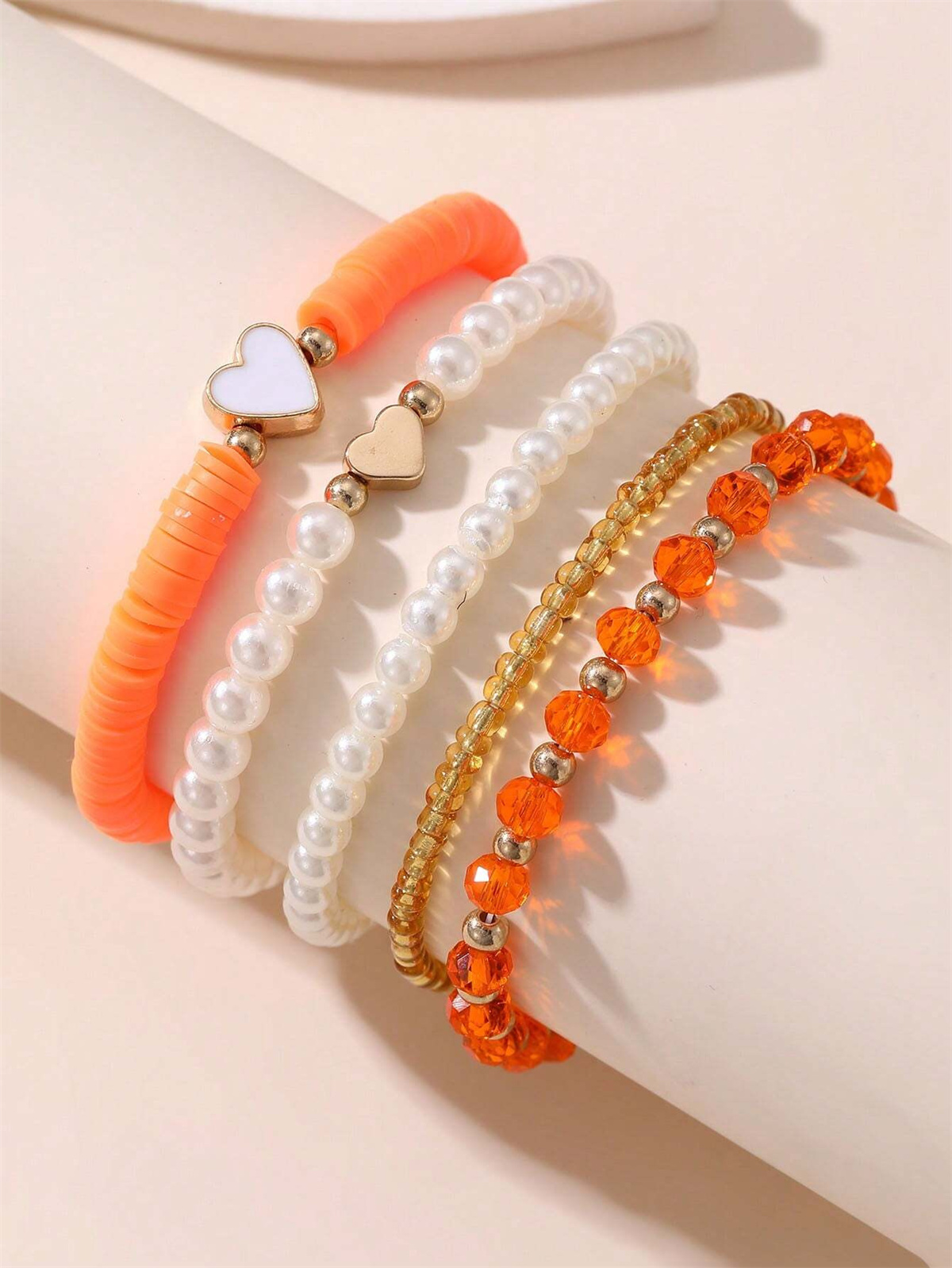 5 Buah Set Gelang Anak Hati Me - Jewelry Making Kits For Girls ulasan dan harga