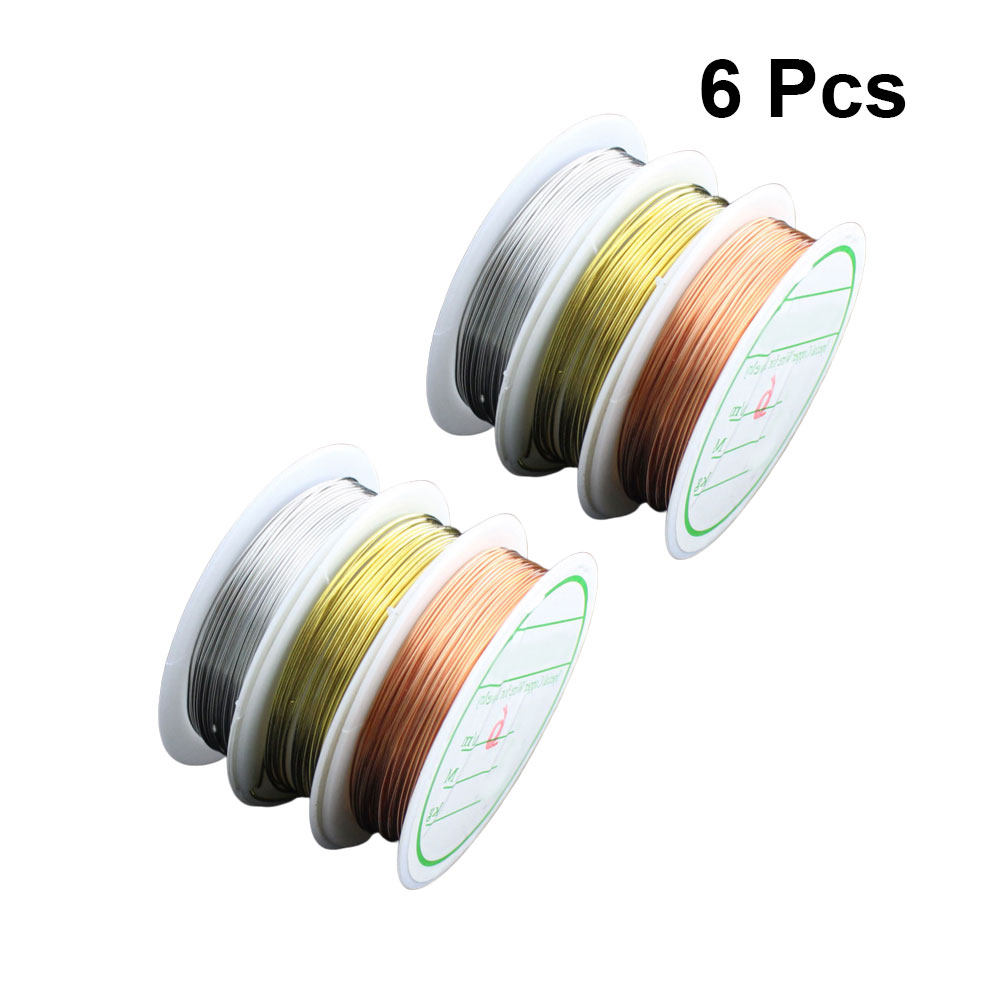 6 Gulung Kawat untuk Membuat P - Jewelry Making With Copper Wire ulasan dan harga