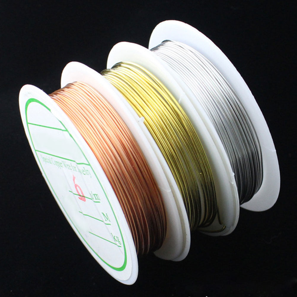 6 Gulung Kawat untuk Membuat P - Jewelry Making With Copper Wire ulasan dan harga