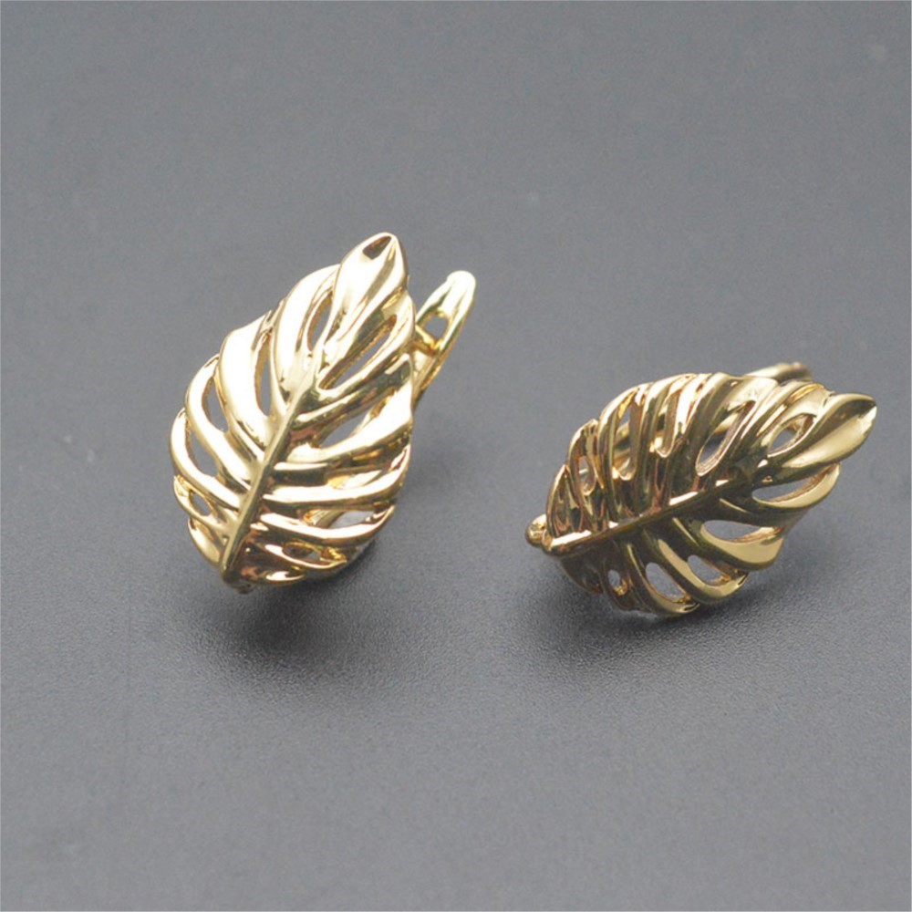 1/2Pcs Pengait Anting Berbentu - Jewelry Making Earring Supplies ulasan dan harga
