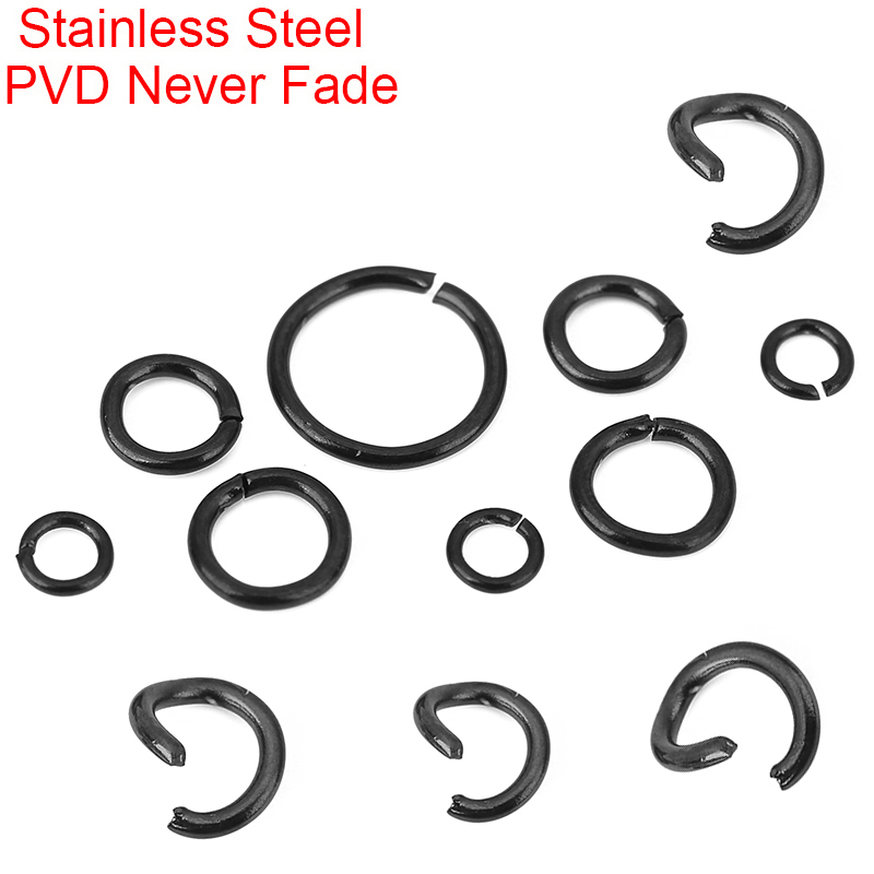100pcs Cincin Sambungan Terbuk - Jewelry Making Jump Rings ulasan dan harga